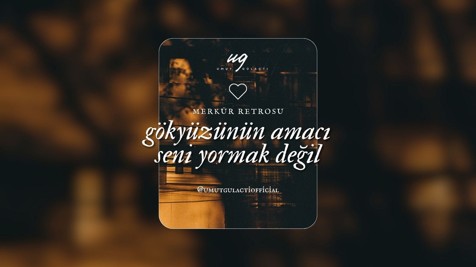 Gökyüzünün amacı seni yormak değil: Merkür Retrosu Gökyüzünün amacı seni yormak değil: Merkür Retrosu